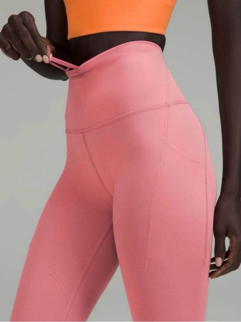 🍋Lululemon Wunder Train High-Rise Tight with Pockets 25" Size 6